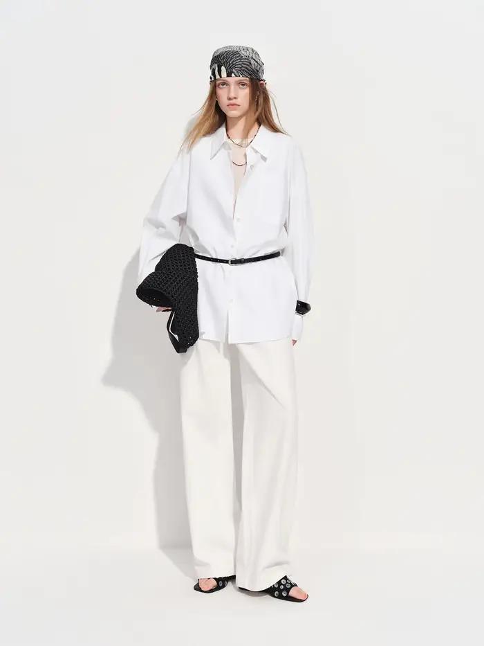 FSLE trajet polyvalent à la mode minceur droit étroit jambe large jean pour les femmes printemps 202