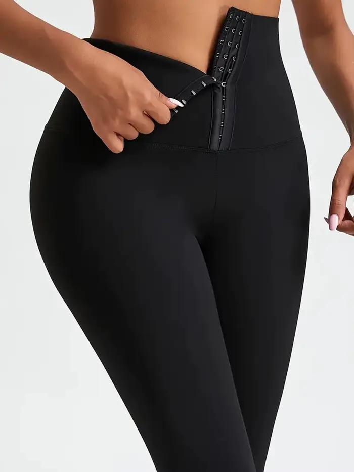 Nouveau pantalon Barbie boutonné européen et américain, taille haute, façonnant la taille, fitness,