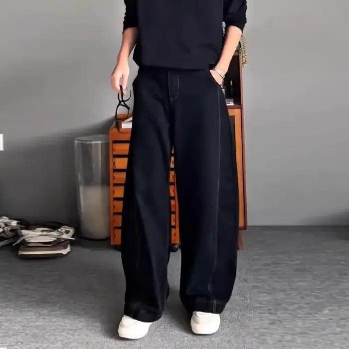 Nouveau jean Scimitar polyvalent à jambe large, taille moyenne, coupe skinny, collection Printemps 2