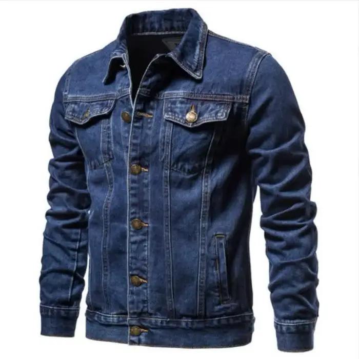 Nouvelle veste en jean pour homme printemps-automne-hiver, style japonais décontracté, jeune et tend