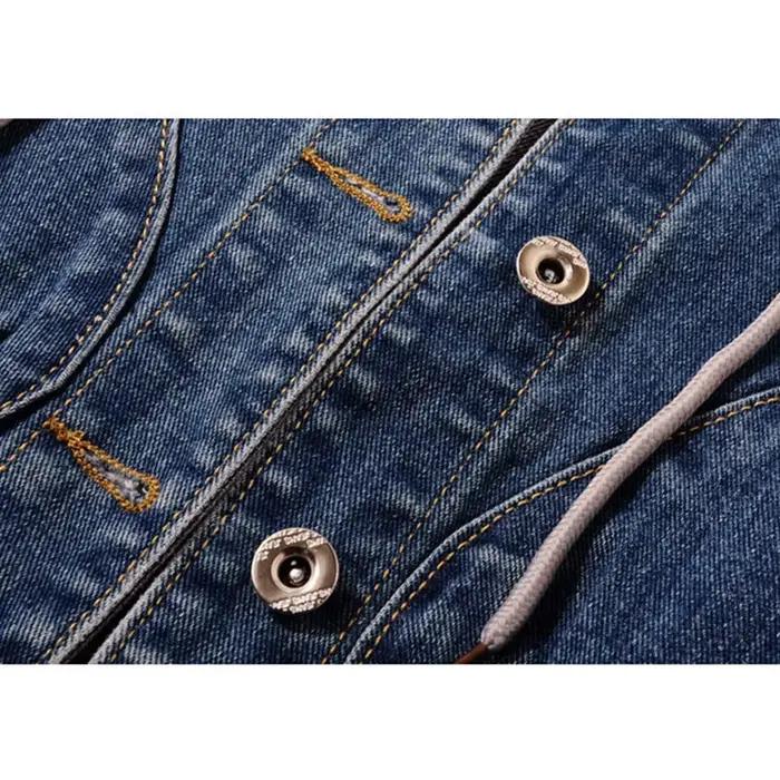 Gilet en jean sans manches pour femme