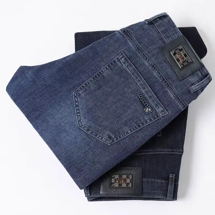Jean vintage d'été pour homme en lyocell