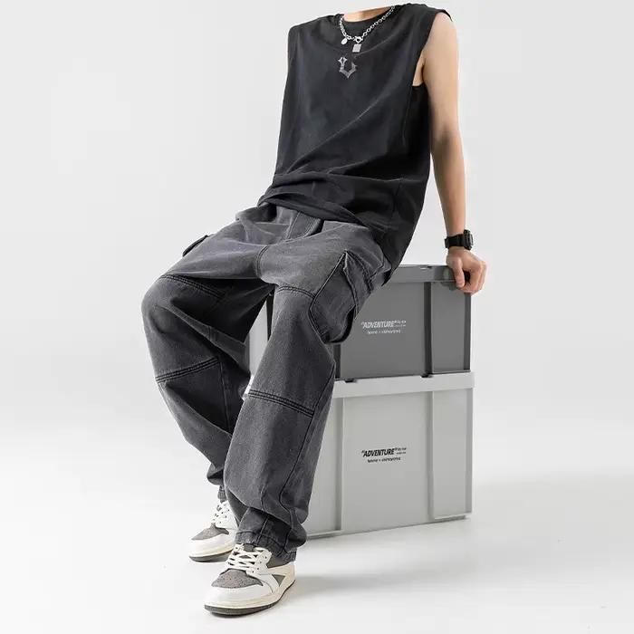 Jean camouflage rétro pour hommes