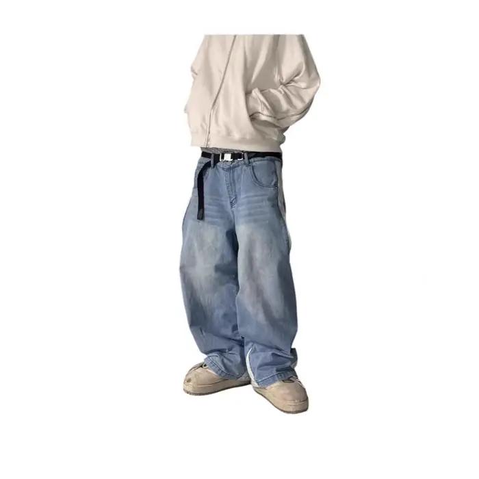 Jean à jambes larges pour hommes