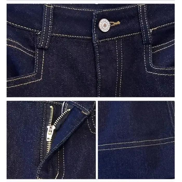 Jean large en denim pour femme