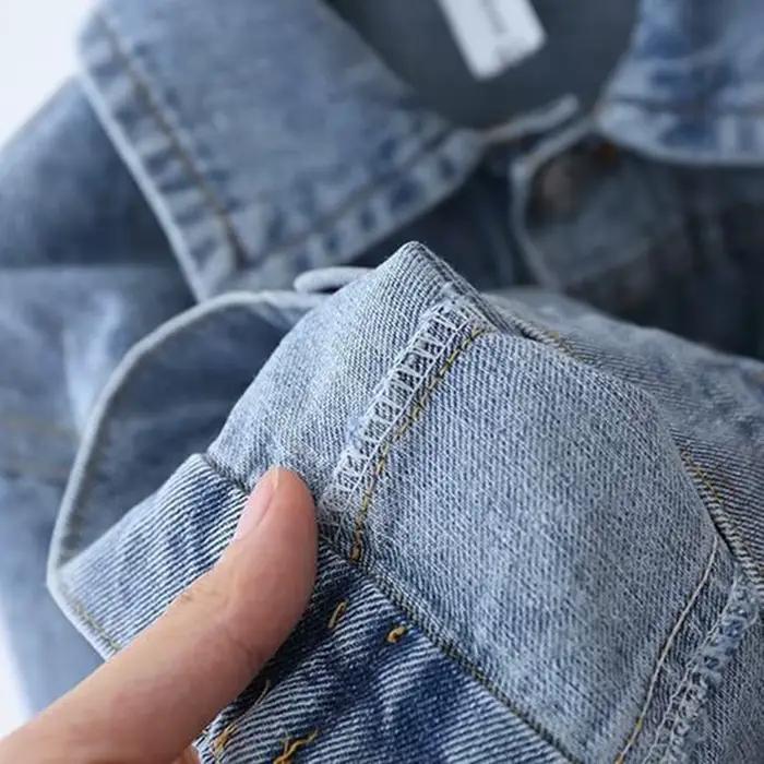Veste en jean pour bébés filles Printemps Automne 2026