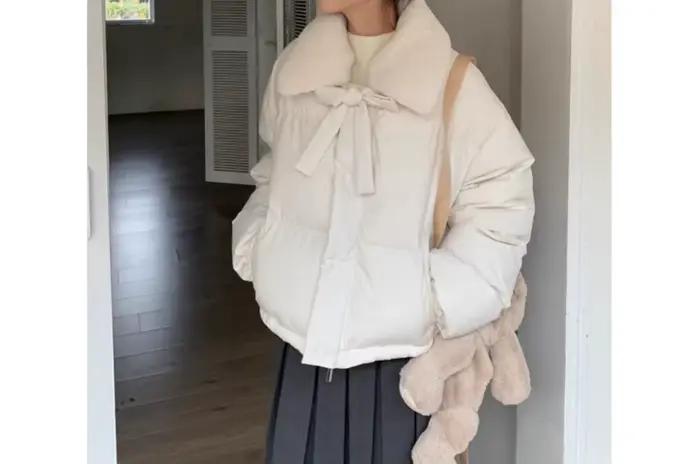 Veste en coton blanc pour femmes