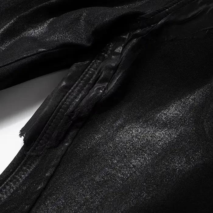 Jeans évasés de style RO pour hommes
