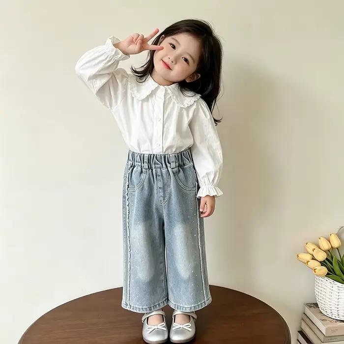 Jeans pour filles, printemps et été