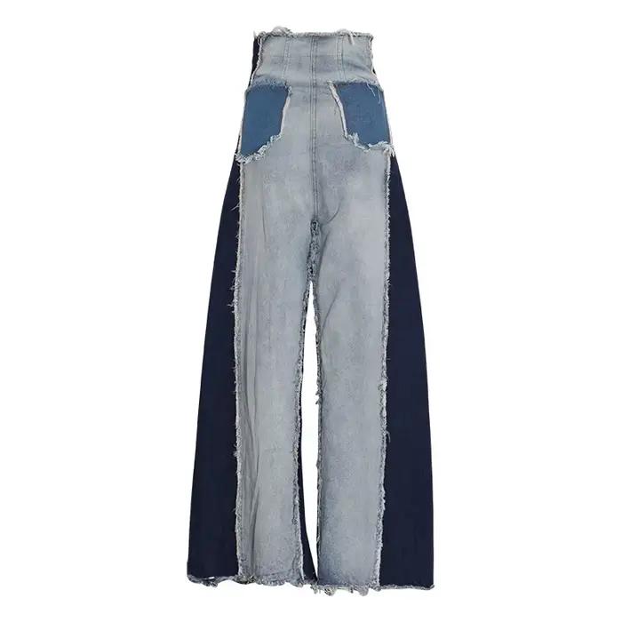 Jean taille haute pour femmes