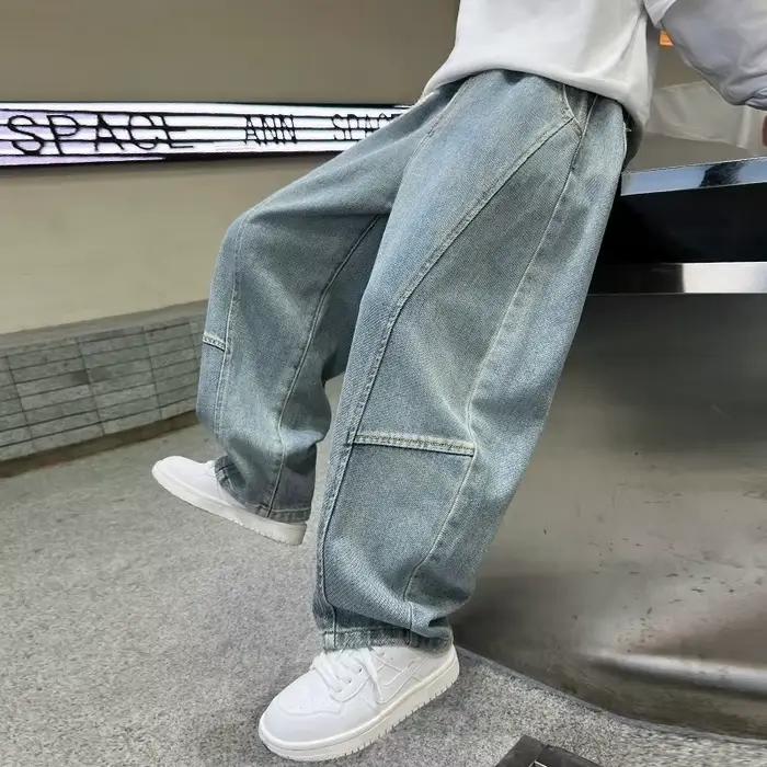 Jeans pour garçons de 4 à 12 ans