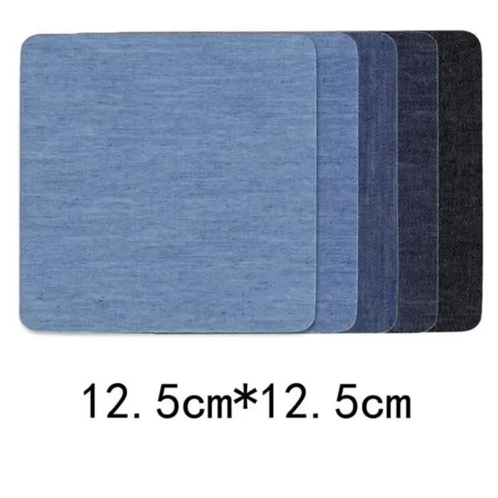 Nouveaux patchs en jean thermocollants DIY pour la réparation des coudes de pantalons