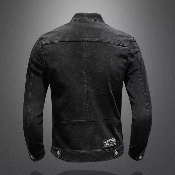 Vestes en jean pour hommes printemps-automne