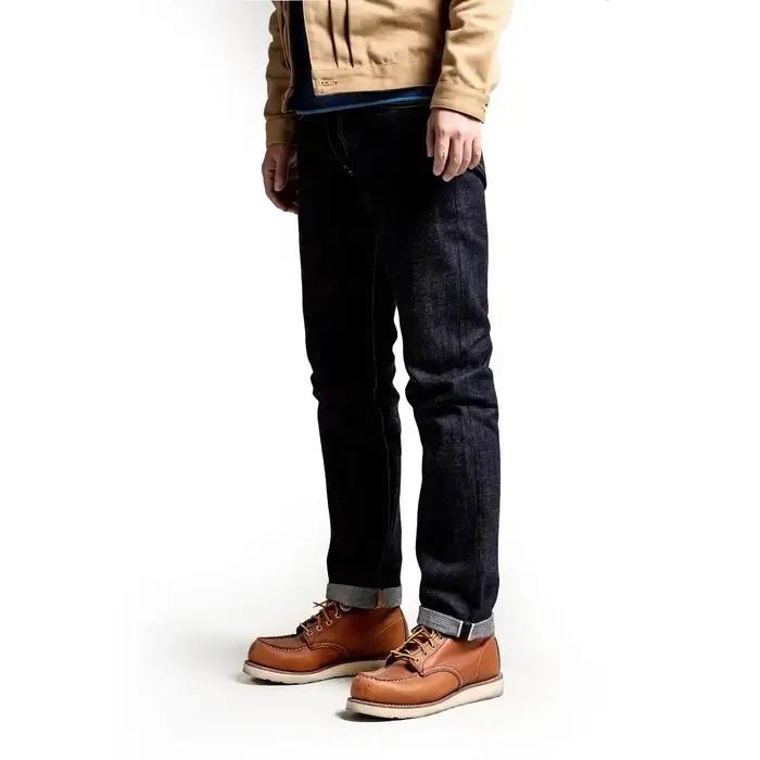 Red Tornado 17oz SD-107 Slim Cut Jeans Selvdege Denim Pantalon pour homme jambe droite