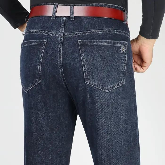 Jean Denim Taille Haute pour Homme