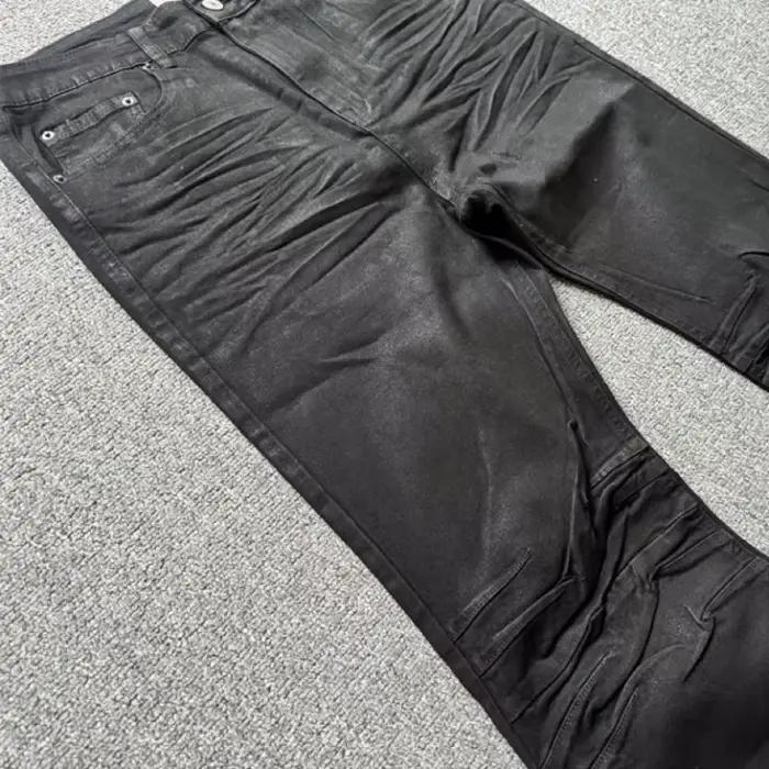 Jeans Micro-évasés pour Hommes Style Rétro Américain Gothique et Vintage Occasions Quotidiennes Automne et Hiver