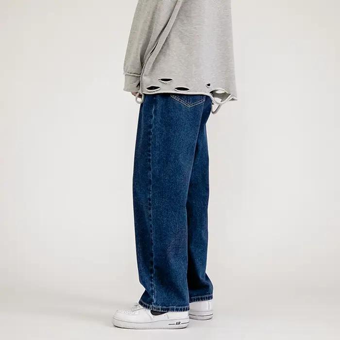Grande vente évasée pantalon homme jean Streetwear hommes de vêtements tendance mode coréenne printemps jeans pantalons
