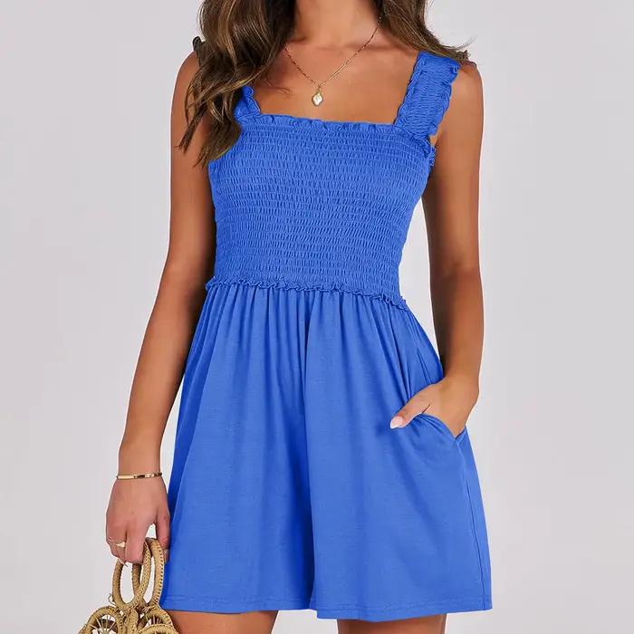Salopette d'été tendance pour femme