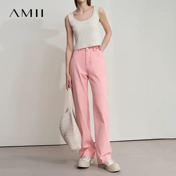 Jeans minimalistes pour femmes AMII