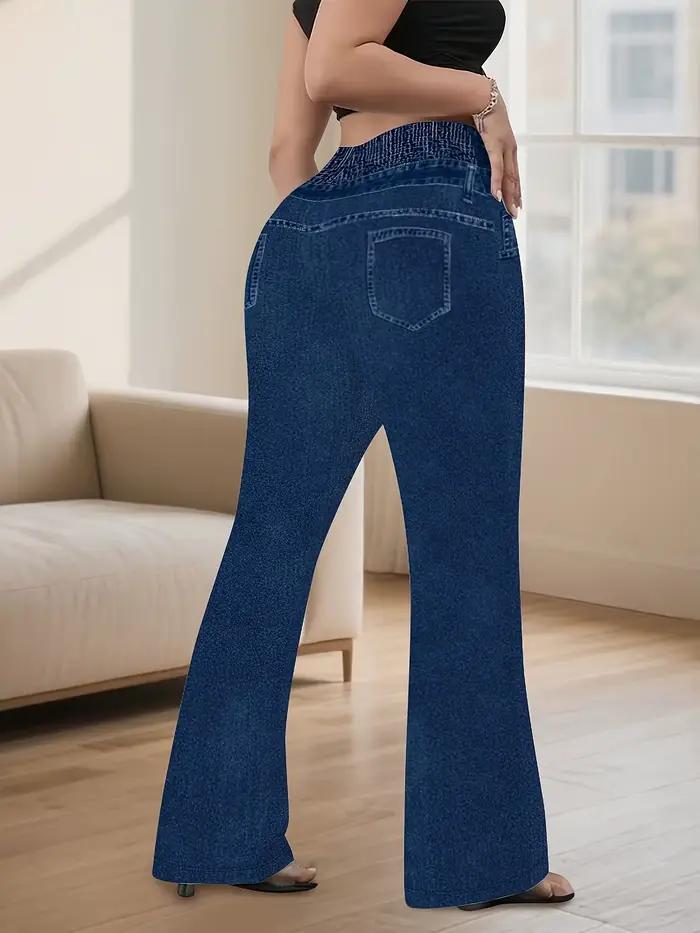 Pantalon large chic grande taille