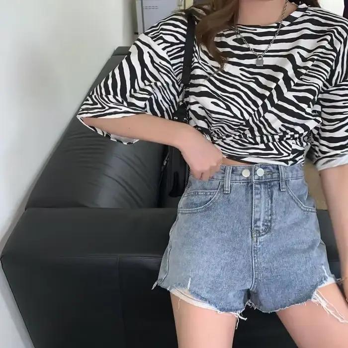 Shorts en denim pour femmes