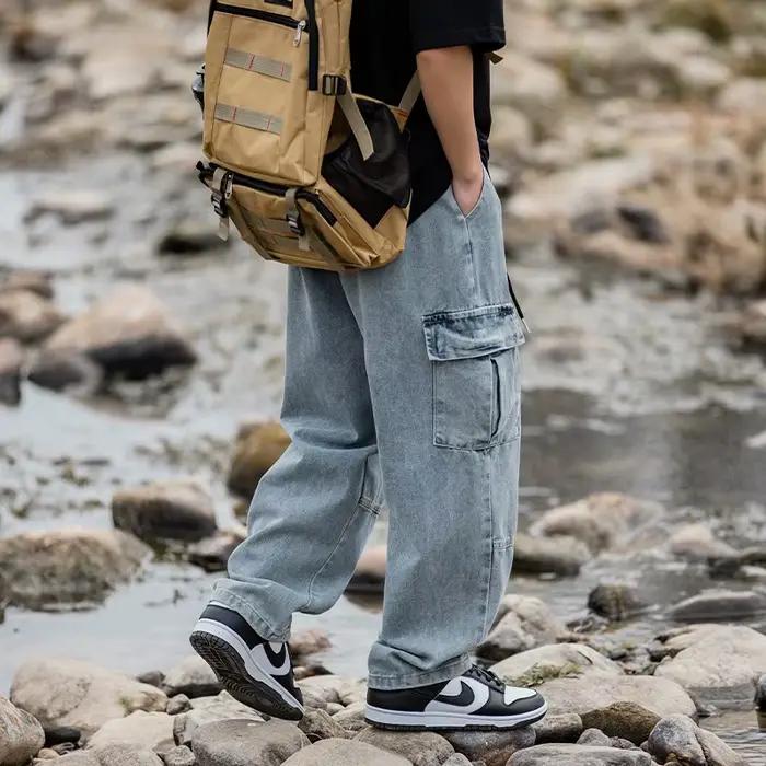 Jean camouflage rétro pour hommes