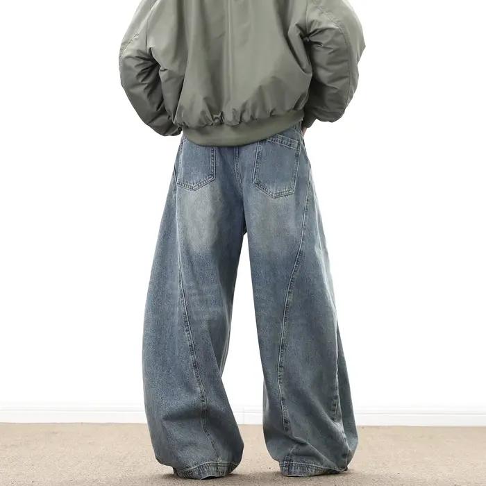 Pantalon en jean large pour homme