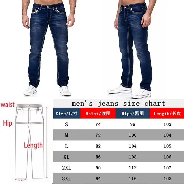 2025 nouvelle tendance de la mode haute qualité jean classique pantalon droit