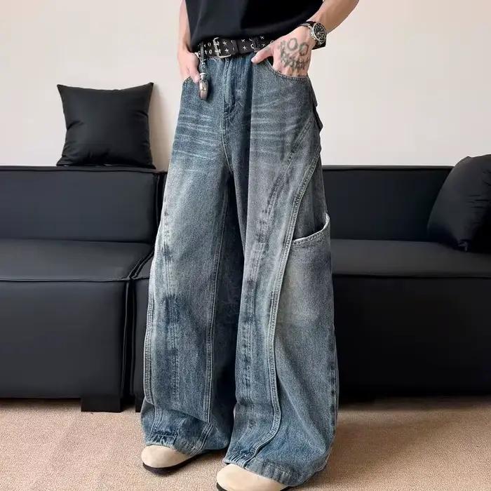 Jean rétro coréen pour homme