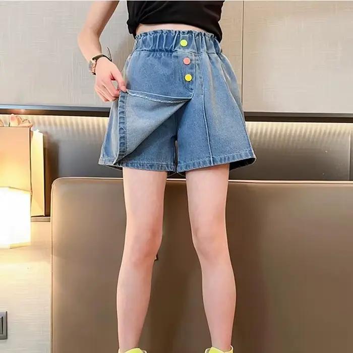 Shorts d'été en denim pour filles