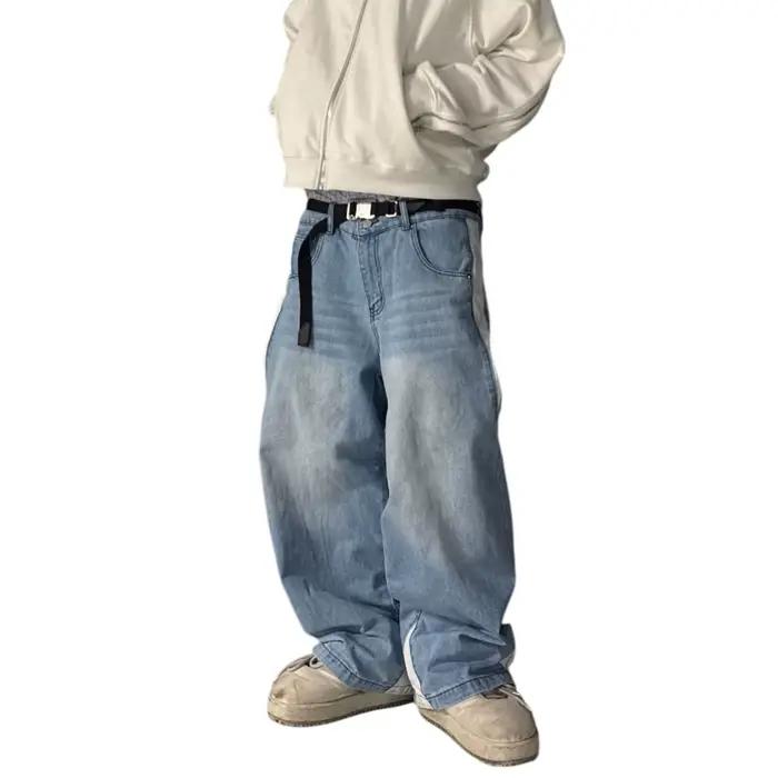 Jean à jambes larges pour hommes