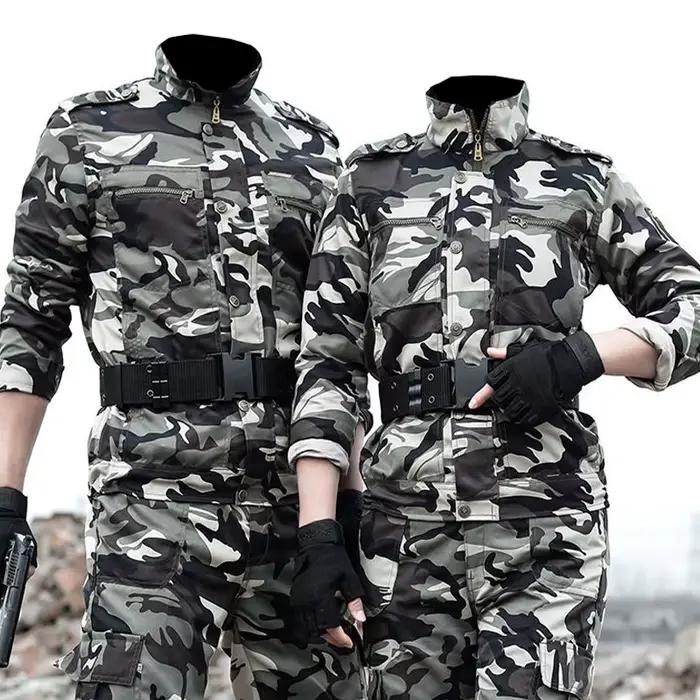 Salopette pour hommes, vêtement de Camouflage fin et résistant à l'usure
