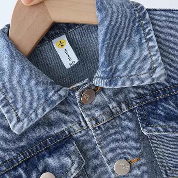 Veste en jean pour bébés filles Printemps Automne 2026