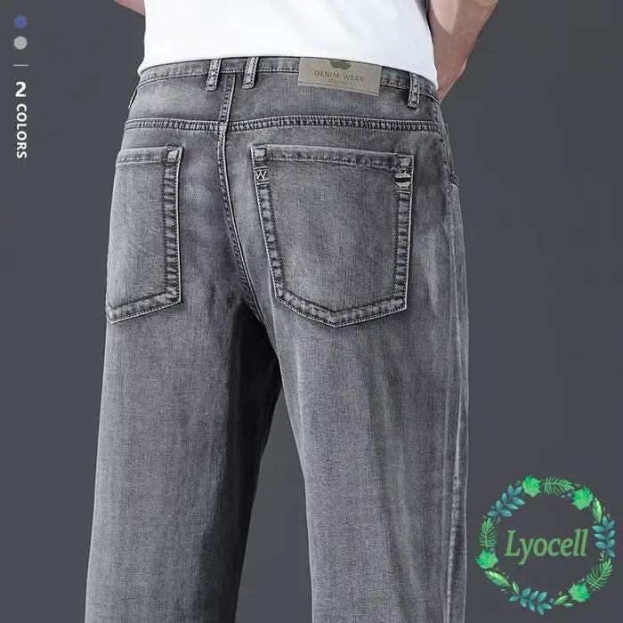 Jean d'été pour homme en lyocell de haute qualité