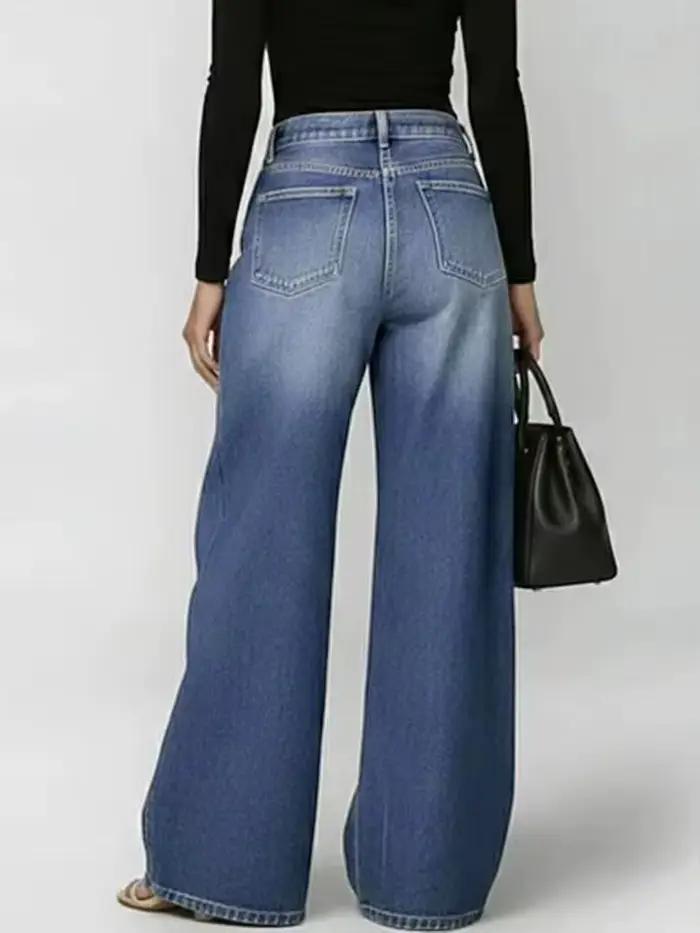 Jean vintage à œillets