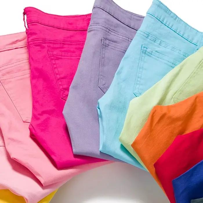 Pantalon d'été longueur mollet pour femme