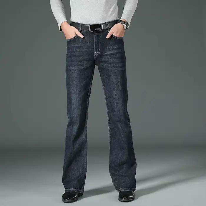 Jean Évasé en Denim pour Homme