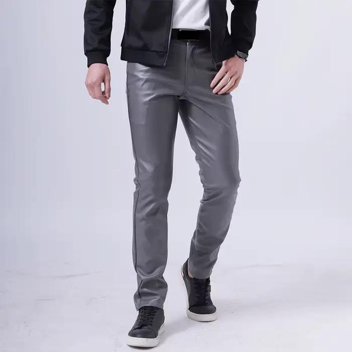 Pantalon en cuir pour homme