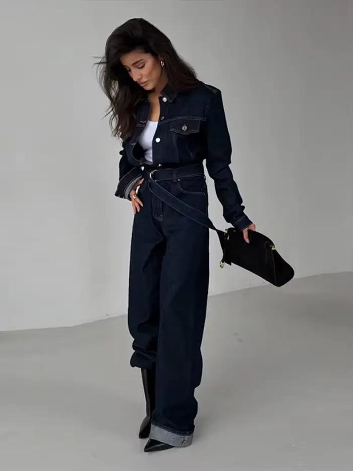 Combinaisons en jean pour femmes