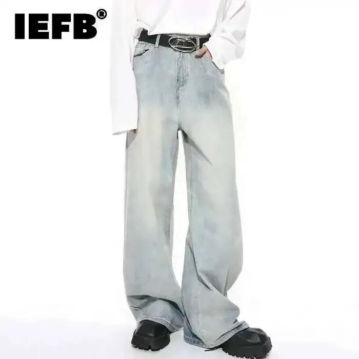 IEFB – jean délavé pour homme