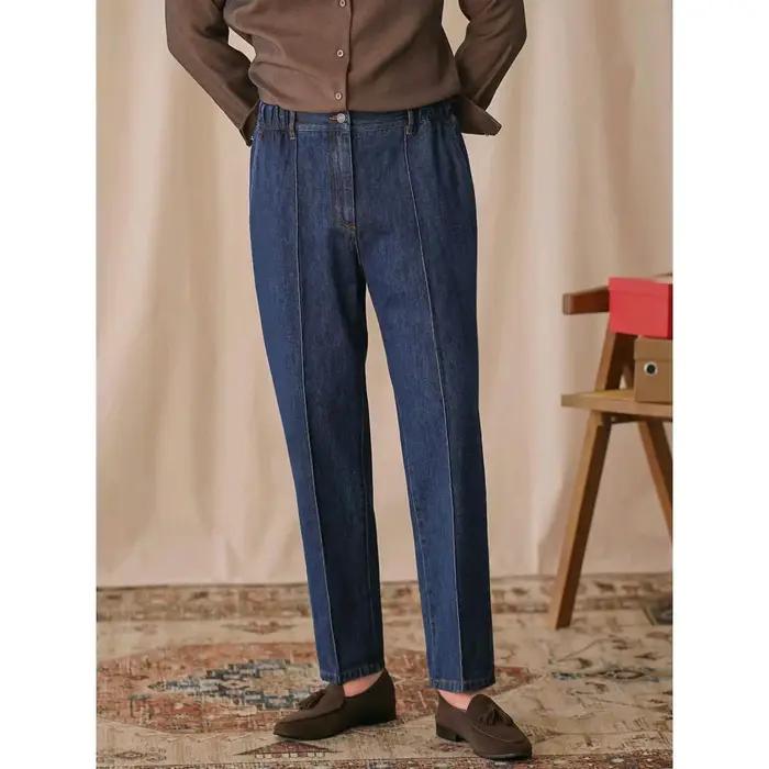 Jean à jambes droites en Denim britannique pour hommes