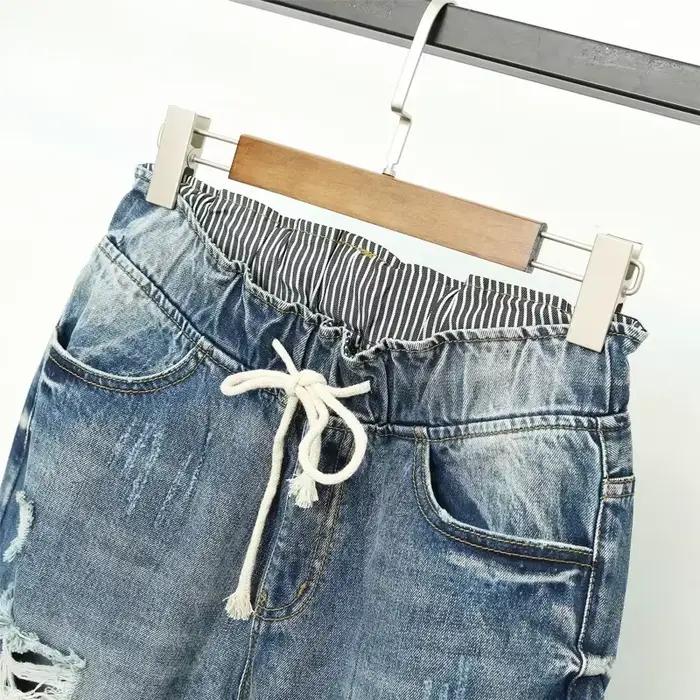 Jeans Boyfriend déchirés pour femmes