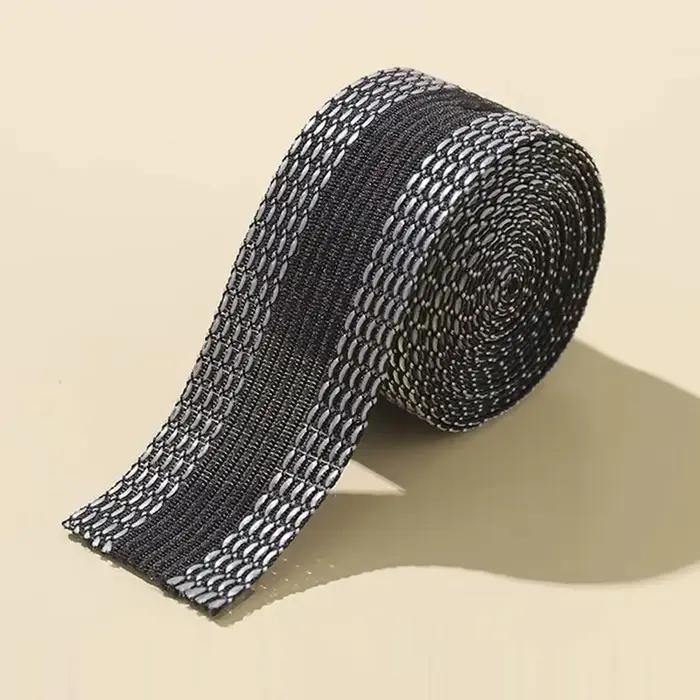 Patch thermocollant auto-adhésif pour la réparation et l'abréviation des ourlets de pantalons en jean et vêtements