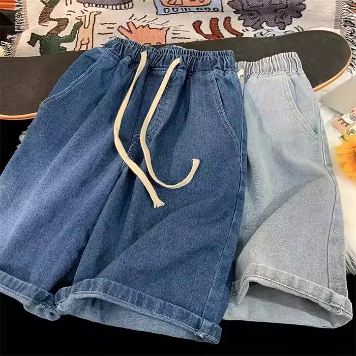 Shorts en jean baggy 2026 pour hommes – Coupe décontractée