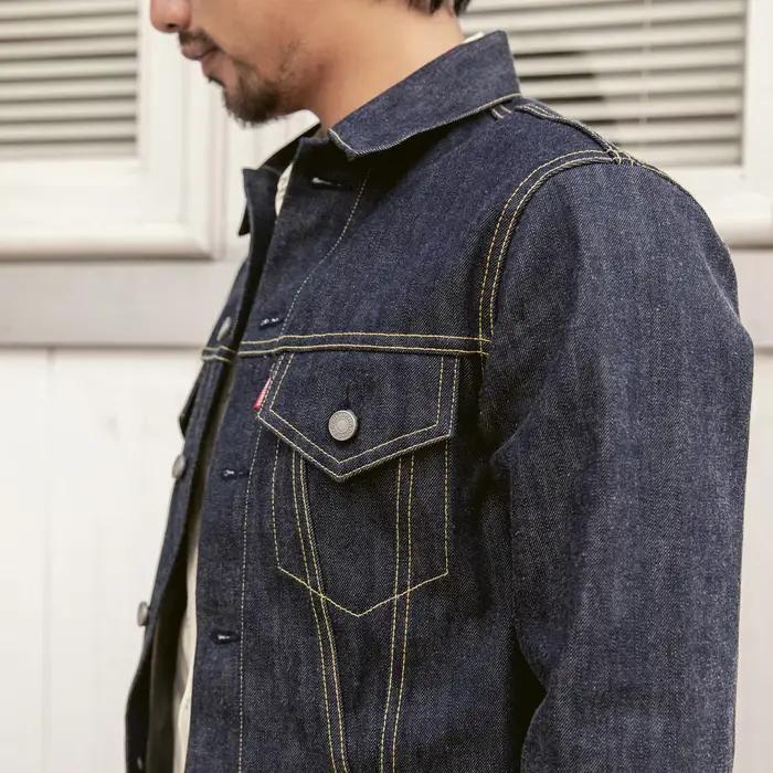 Veste en jean type 3 Red Tornado pour homme