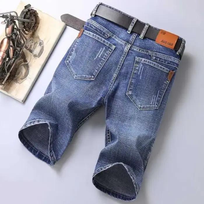 Short en jean jamais vu comme ça pour hommes, élégant et décontracté, pour tous les jours de l'été