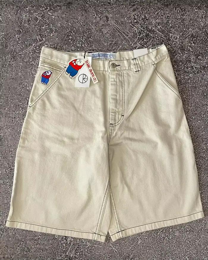 Short en Denim décontracté pour grand garçon Y2k