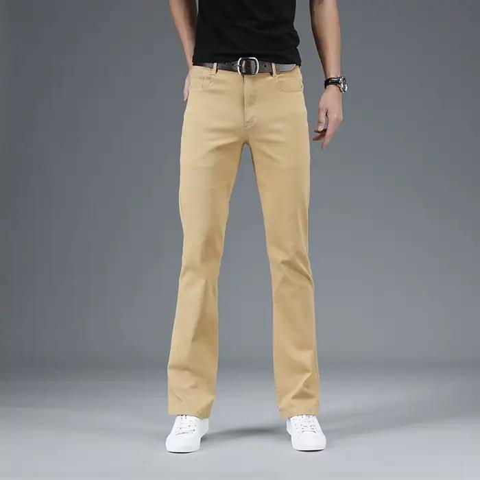 Jean évasé pour homme, coupe ample