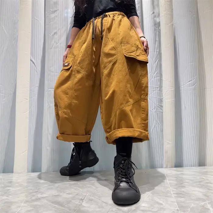Jeans vintage femmes 2026 coupe ample style streetwear pour printemps été ocassions variées