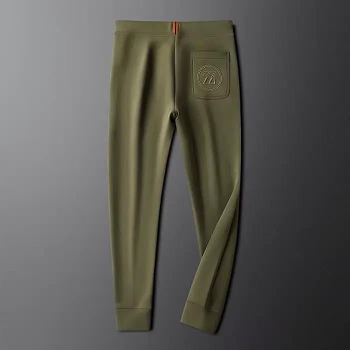 Luxe haut de gamme mode Casual pantalons hommes automne confortable lâche marque brodé de haute qualité jeunes pantalons de sport